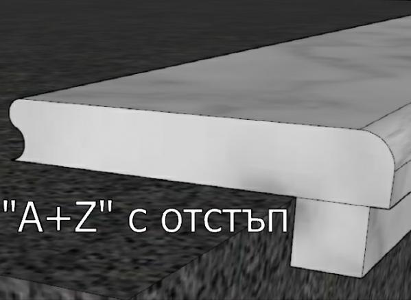 A+Z with indent
